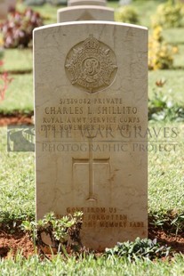 BEIRUT WAR CEMETERY - SHILLITO, CHARLES LAWRENCE